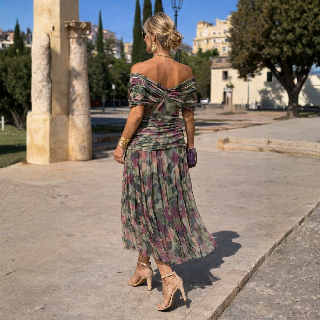 Lydia | Vestido Maxi Off Shoulder