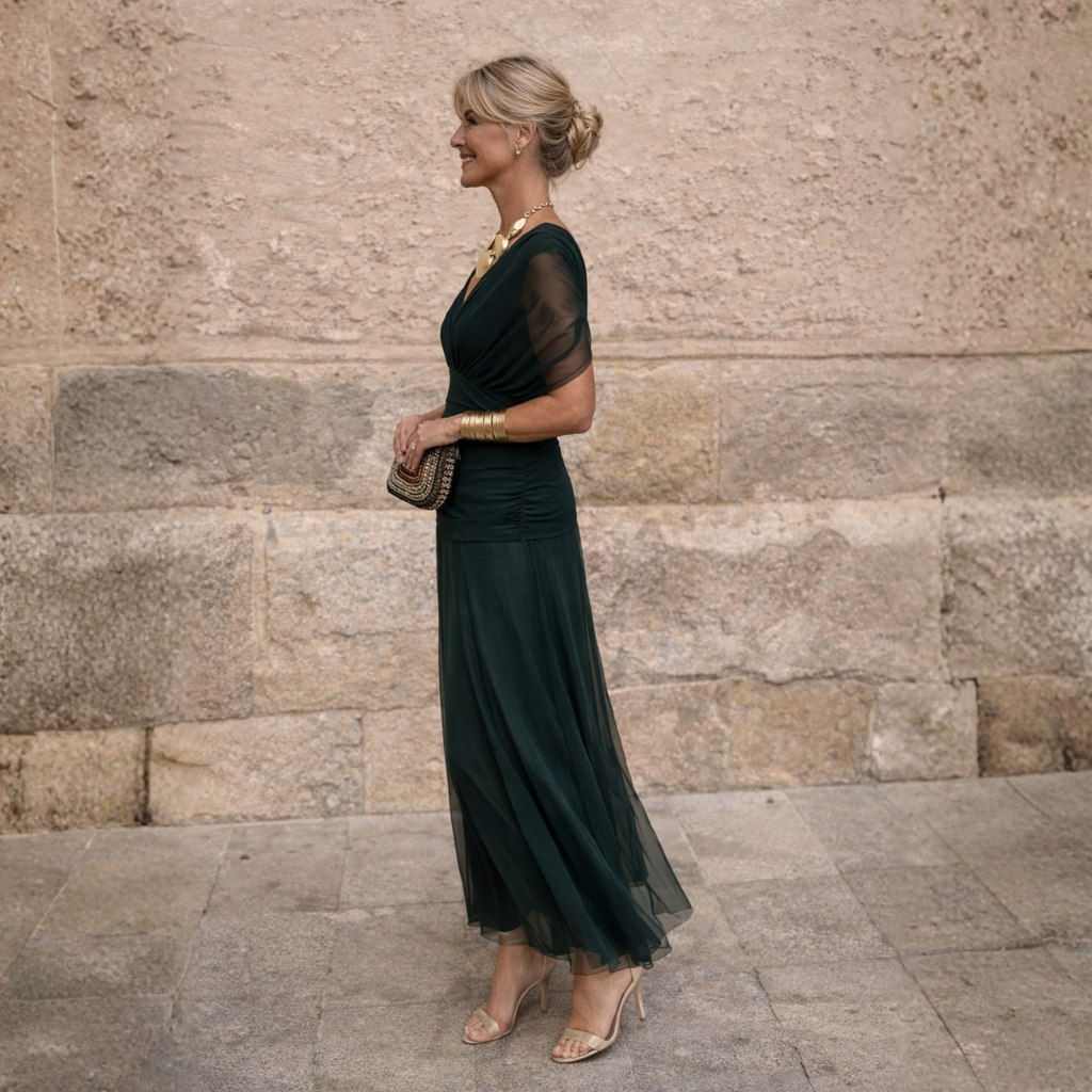 Lydia | Vestido Maxi Off Shoulder